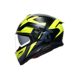 AGV K7 MPLK Glimpse Matt Black/Yellow Fluo Helmet