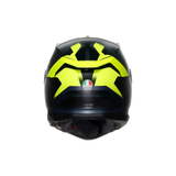 AGV K7 MPLK Glimpse Matt Black/Yellow Fluo Helmet