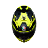 AGV K7 MPLK Glimpse Matt Black/Yellow Fluo Helmet