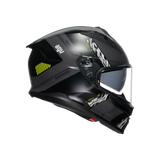 AGV K7 MPLK Kyber Matt Grey/Yellow Fluo Helmet