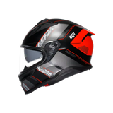 AGV K7 MPLK Kyber Matt Black/Red Helmet