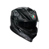 AGV K7 MPLK Damascus Black/Silver Helmet