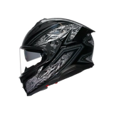 AGV K7 MPLK Damascus Black/Silver Helmet