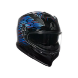 AGV K7 MPLK Genisys Matt Black/Blue/Grey Helmet