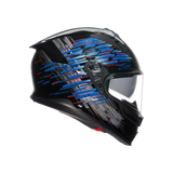AGV K7 MPLK Genisys Matt Black/Blue/Grey Helmet