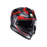 AGV K7 MPLK Glimpse Matt Black/Red Helmet