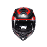 AGV K7 MPLK Glimpse Matt Black/Red Helmet