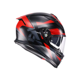 AGV K7 MPLK Glimpse Matt Black/Red Helmet