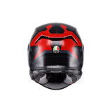 AGV K7 MPLK Glimpse Matt Black/Red Helmet
