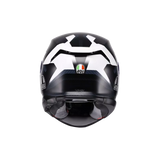 AGV K7 MPLK Glimpse Matt Black/White Helmet