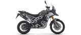 Arrow Veloce Aluminium Dark Slip-On Exhaust for Triumph Tiger 900