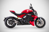 Zard Mako Slip-On Exhaust for Ducati Diavel V4