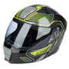 Klim GT1 Expedition Helmet - Encrypted Gloss Asphalt - Hi-Vis