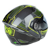 Klim GT1 Expedition Helmet - Encrypted Gloss Asphalt - Hi-Vis