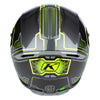 Klim GT1 Expedition Helmet - Encrypted Gloss Asphalt - Hi-Vis