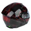 Klim GT1 Expedition Helmet - Encrypted Gloss Black - Redrock