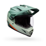 Bell MX-9 Adventure Mips Helmet - Green/Orange Trail