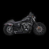 Vance & Hines Shortshots Staggered Exhaust for Harley Davidson Iron 48 Sportster