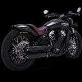 Vance and Hines Twin Slash 3″ Slip-On Exhaust for Indian Scout Bobber