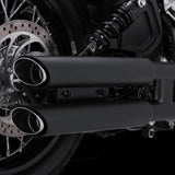 Vance and Hines Twin Slash 3″ Slip-On Exhaust for Indian Scout Bobber