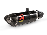 Akrapovic Carbon Slip-On Exhaust for Kawasaki ZX-6R
