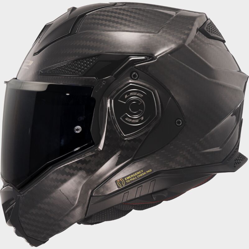 Buy LS2 FF901 Advant X Solid Carbon Helmet Online with Free Shipping – superbikestore