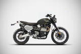 Zard Slip-On Exhaust for Ducati Scrambler 1200