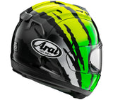 Arai Corsair-X Blade Fluorescent Yellow Helmet