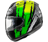 Arai Corsair-X Blade Fluorescent Yellow Helmet