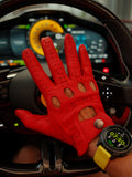 Genuine Leather Racing Driving Gloves 🇩🇪