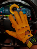 Genuine Leather Racing Driving Gloves 🇩🇪
