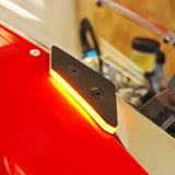 New Rage Cycles Mirror Block Off Turn Signals for Ducati Panigale V2