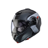 Caberg Duke EVO Helmet - INDY P7 Matt Black/Gun Metal/Grey