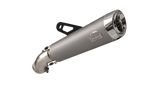 Dr. Jekill & Mr. Hyde Urban Slashcut Pearl Grey / Aluminium Adjustable Exhaust for BMW R nineT (2017-2020)