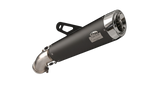 Dr. Jekill & Mr. Hyde Urban Slashcut Wrinkle Black / Aluminium Adjustable Exhaust for BMW R nineT (2017-2020)
