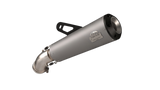 Dr. Jekill & Mr. Hyde Urban Streetfighter Pearl Grey / Wrinkle Black Adjustable Exhaust for BMW R nineT (2021-2023)
