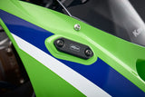 Evotech Performance Mirror Blanking Plates for Kawasaki Ninja 500