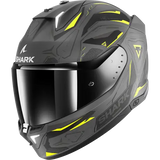 Shark Skwal i3 Helmet - Black/Grey/Yellow