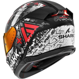 Shark Skwal i3 Helmet - Black/Grey/Red