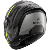 Shark Spartan RS Carbon Helmet - Black/Grey/Yellow