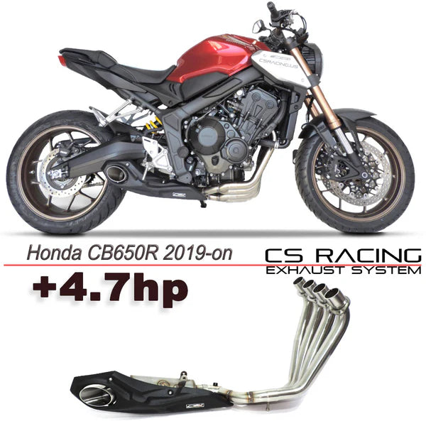 Buy CS Racing Full Exhaust System for Honda CB650R Online in India ...