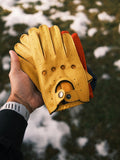 Genuine Leather Racing Driving Gloves 🇩🇪