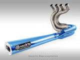Brocks Performance TiWinder Blue Full System w/ 18" Muffler for Suzuki Hayabusa Gen3