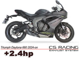 CS Racing Full Exhaust System for Triumph Daytona 660