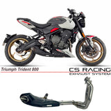 CS Racing Full Exhaust System for Triumph Trident 800