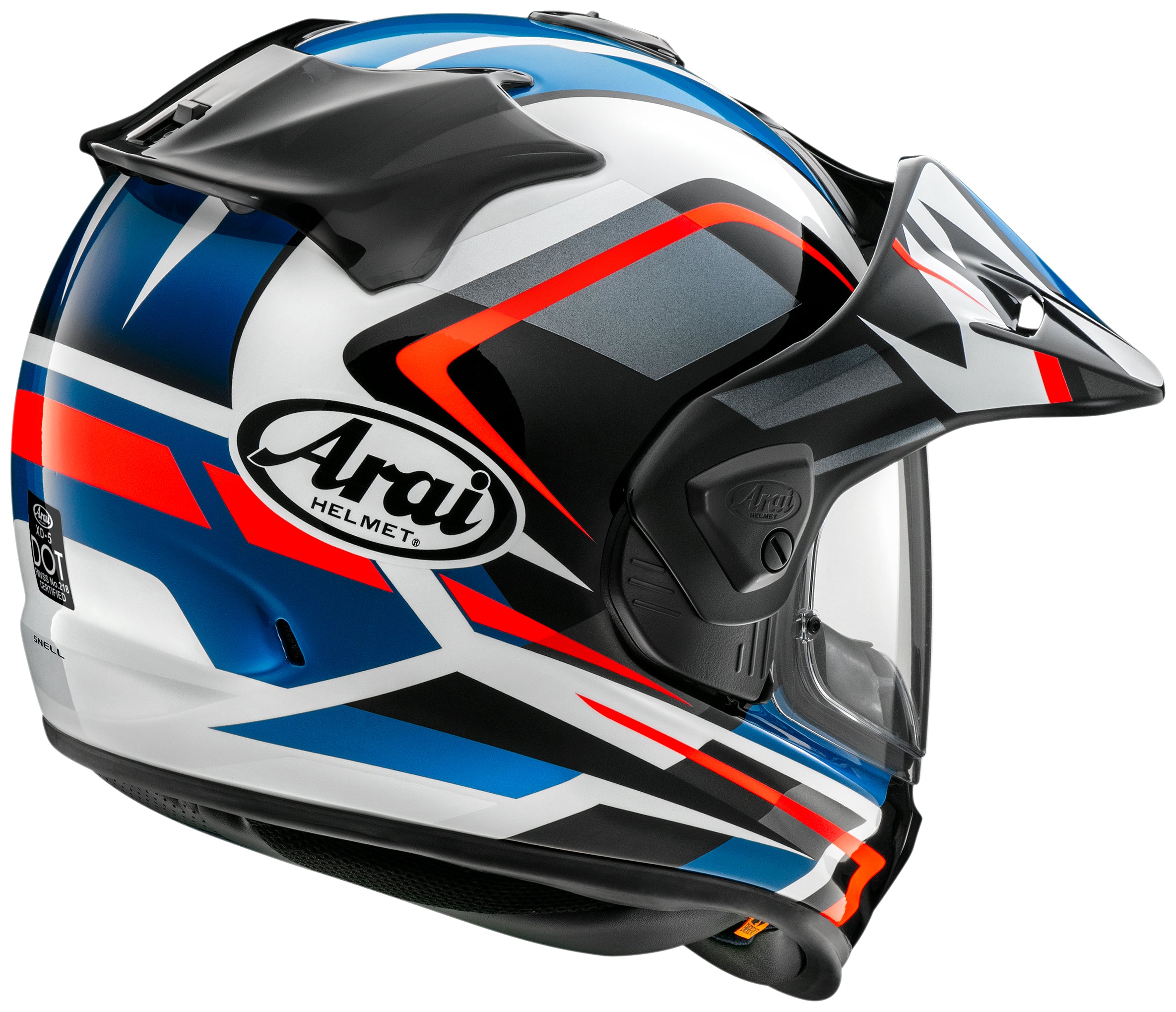 Buy Arai XD-5 Discovery Blue Helmet Online in India – superbikestore