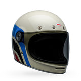 Bell Bullitt Helmet - Speedway Gloss Vintage White/Blue