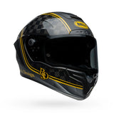 Bell Race Star DLX Flex Helmet - RSD Player Matte/Gloss Black/Gold