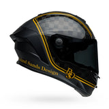 Bell Race Star DLX Flex Helmet - RSD Player Matte/Gloss Black/Gold