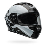 Bell Race Star DLX Flex Helmet - Offset Gloss Black/White